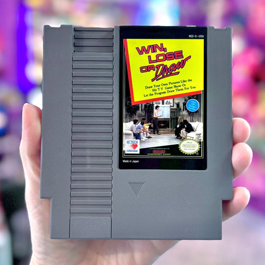 Win, Loose Or Draw (NTSC, NES) - PopCultGang