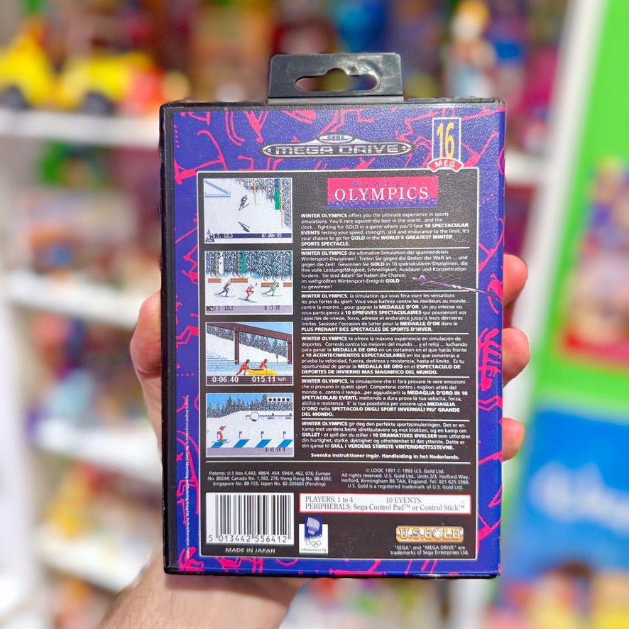 Winter Olympics: Lillehammer 1994 (Sega Mega Drive) - PopCultGang