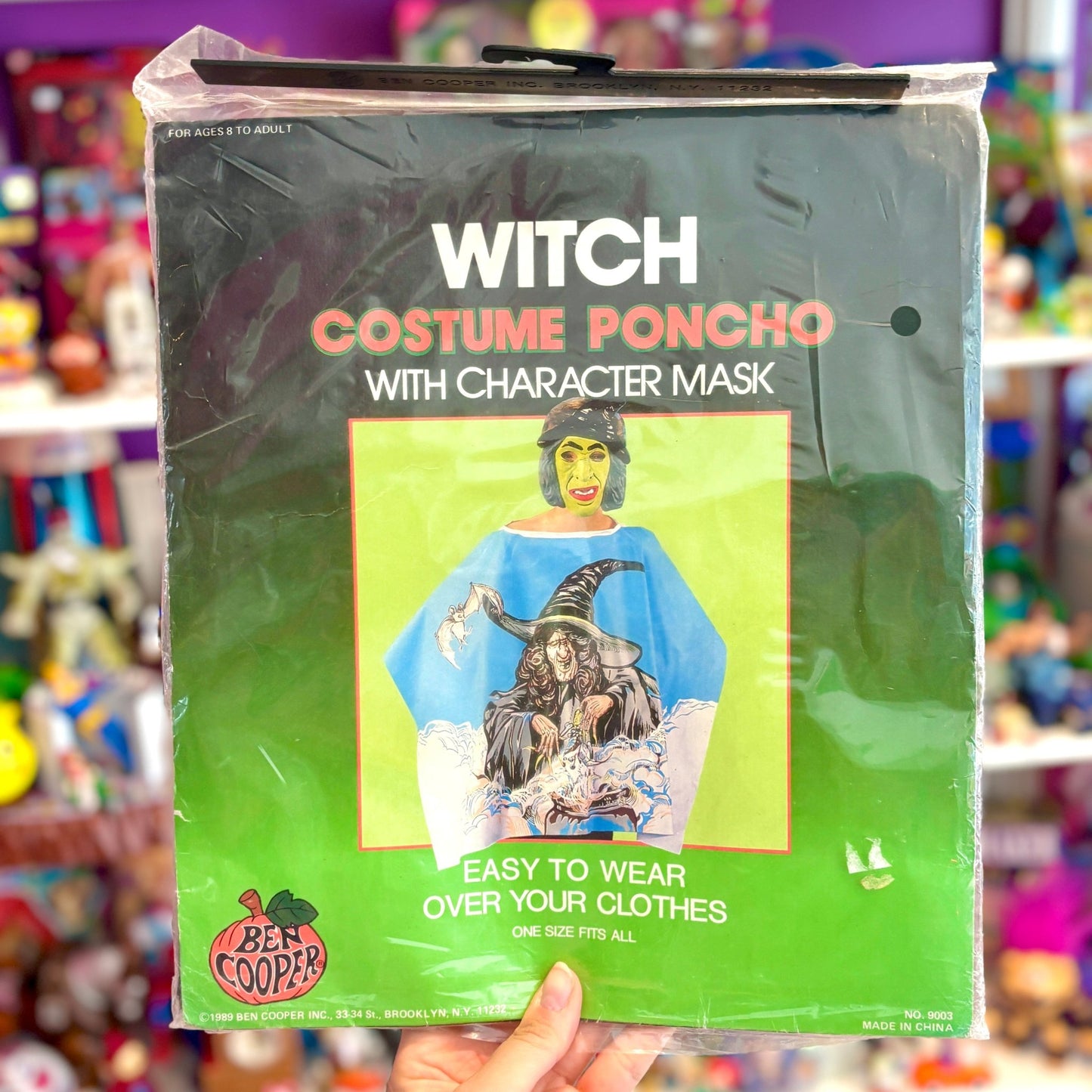 Witch Halloween Poncho Costume (Ben Cooper, 1989) - PopCultGang