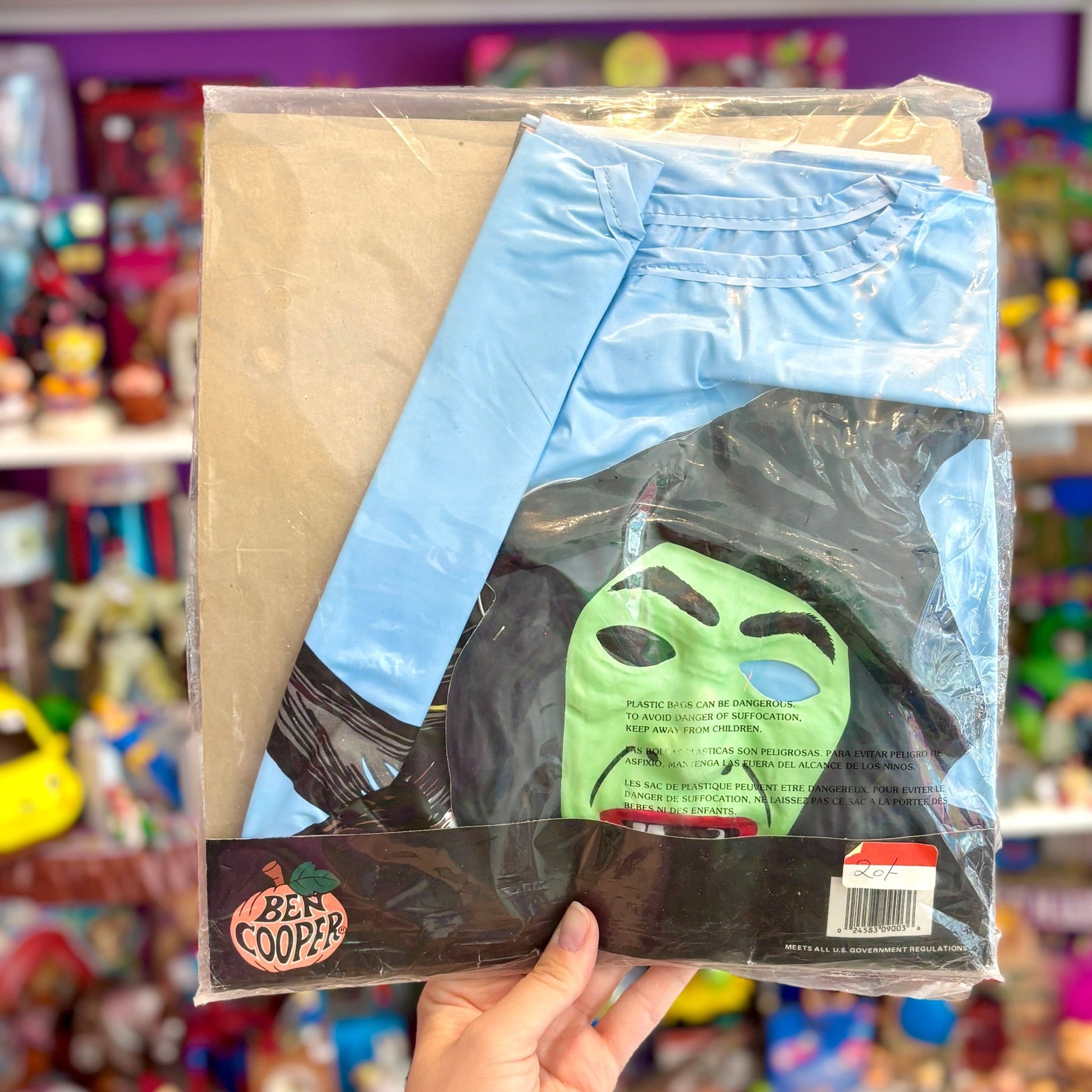 Witch Halloween Poncho Costume (Ben Cooper, 1989) - PopCultGang