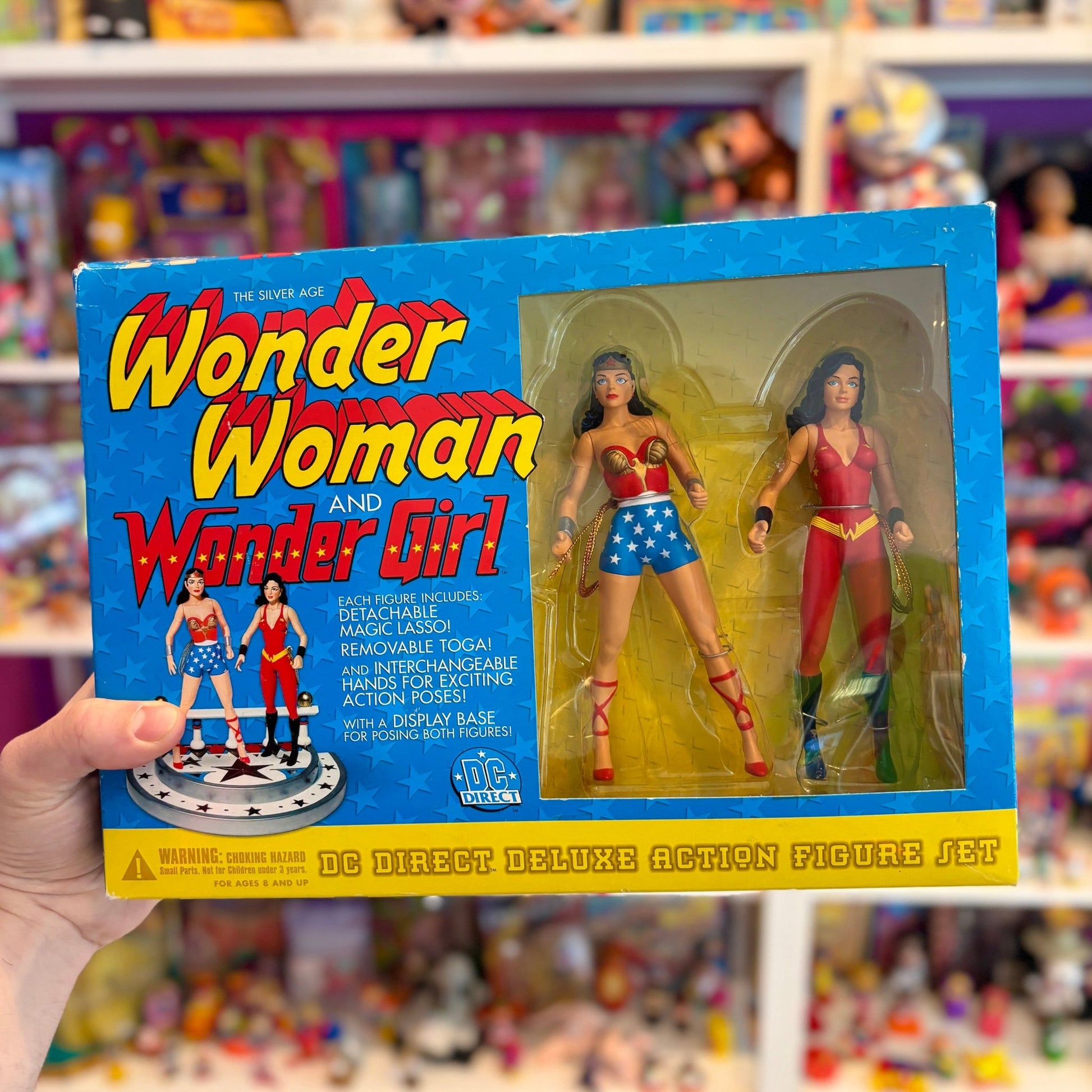 Wonder Woman and Wonder Girl DC Direct Deluxe Action Figure Set - PopCultGang