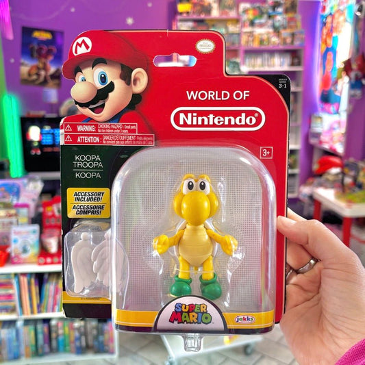 World of Nintendo: Koopa Troopa 4" Acition Figure Collection (Jakks, 2016) - PopCultGang