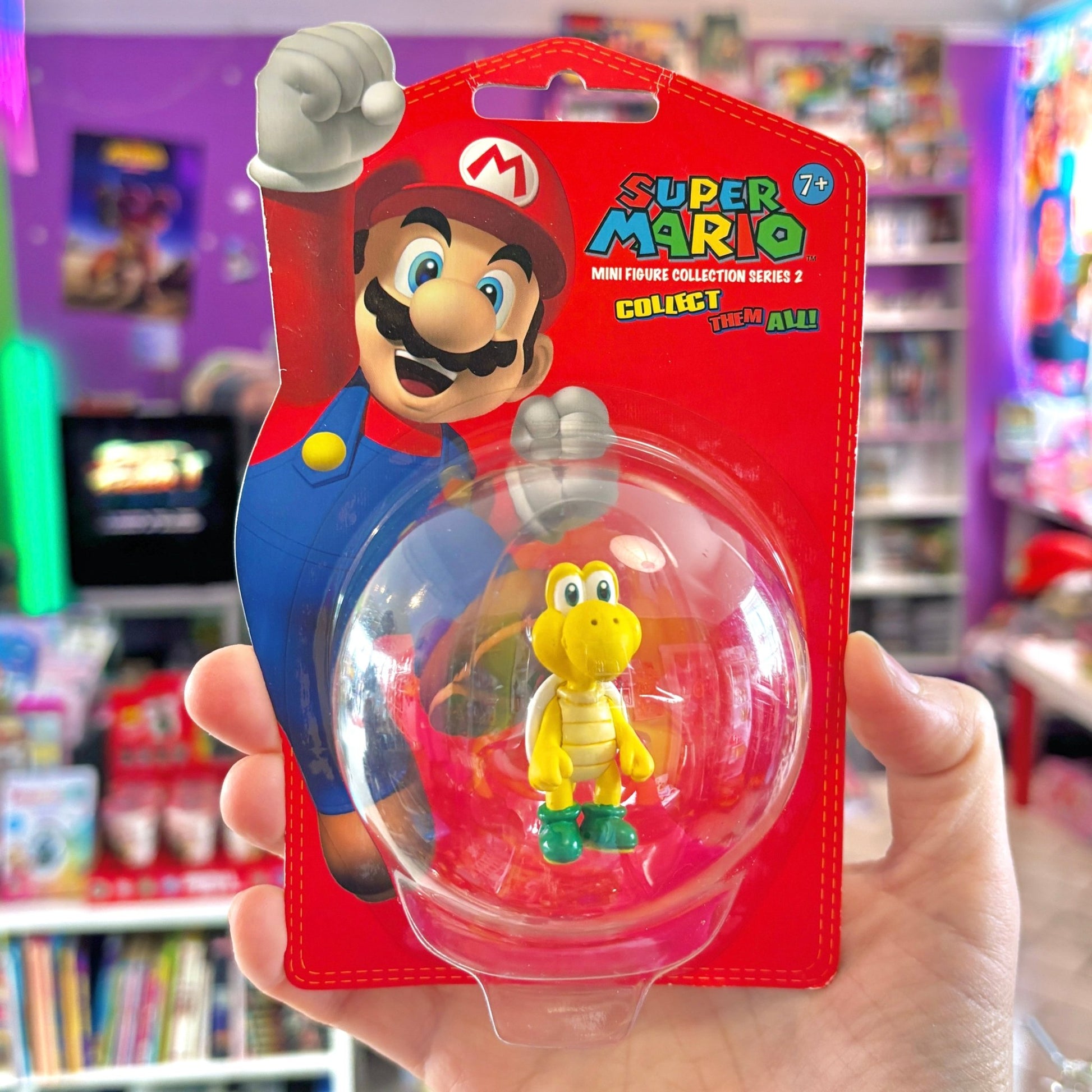 World of Nintendo: Super Mario - Koopa Troopa - Mini Figure Collection (Series 2, Jakks, 2009) - PopCultGang