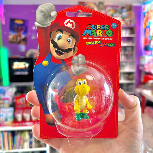 World of Nintendo: Super Mario - Koopa Troopa - Mini Figure Collection (Series 2, Jakks, 2009) - PopCultGang