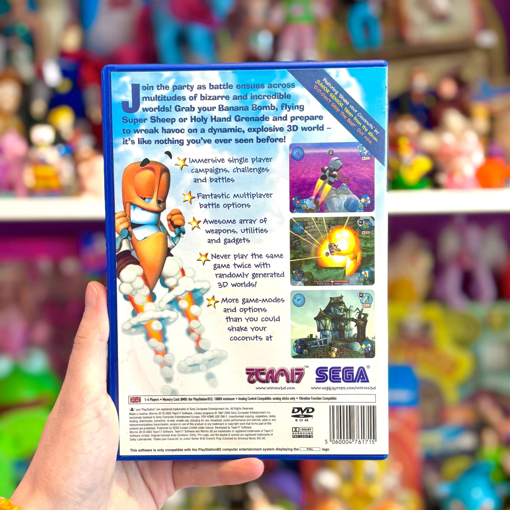 Worms 3D (PS2) - PopCultGang