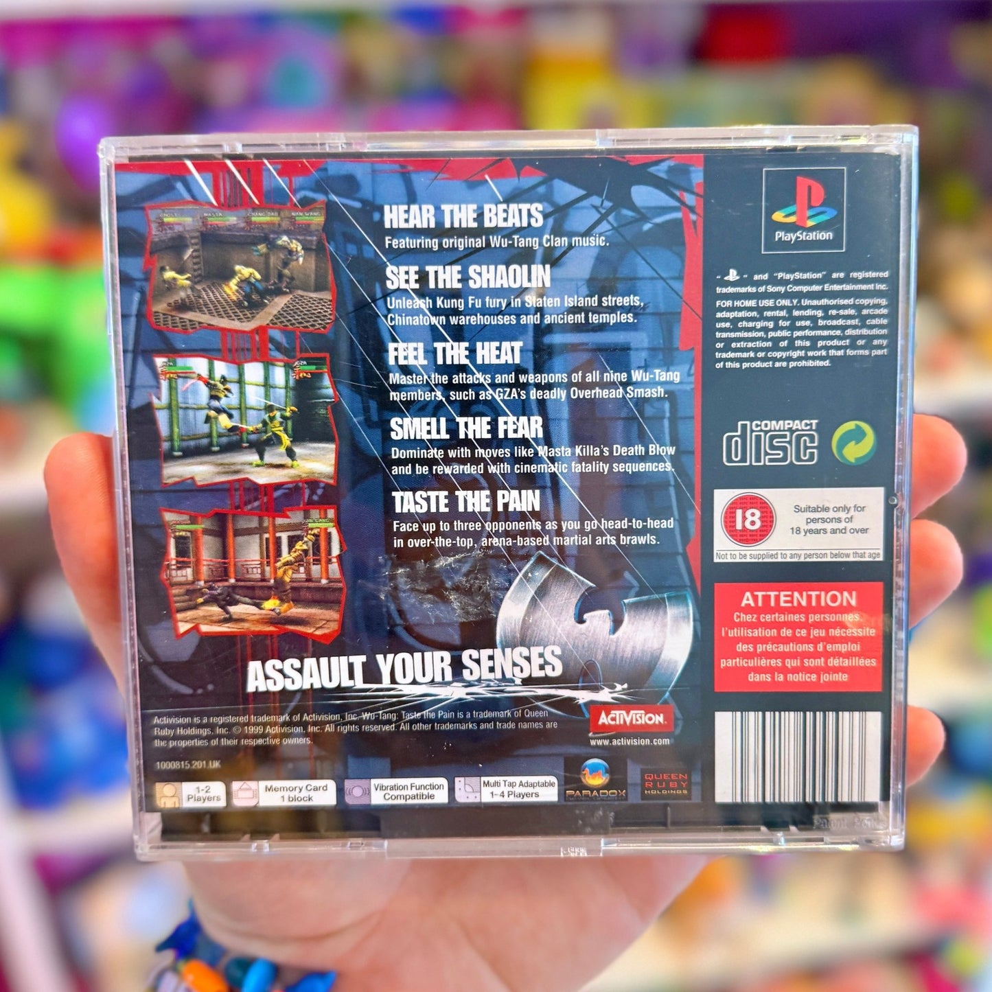 Wu-Tang: Taste The Pain (PS1) - PopCultGang