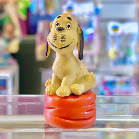 Wum The Dog Smiling PVC Figure (Aktion Sorgenkind, Loriot, German TV - show, 70s) - PopCultGang