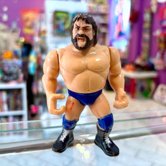 WWF: Hacksaw Jim Dugan Action Figure (Series 2, 1991, Hasbro) - PopCultGang