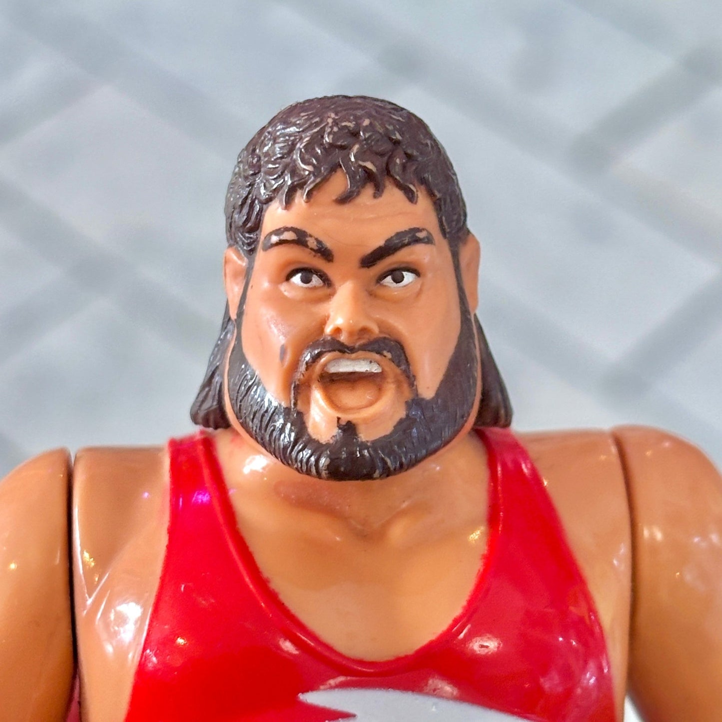 WWF Series 3: Typhoon Action Figure (Hasbro, 1992) (Kopi) - PopCultGang