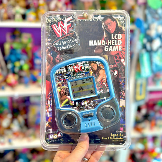 WWF World Wrestling Federation Handheld LDC Game (MOC, 1998) - PopCultGang
