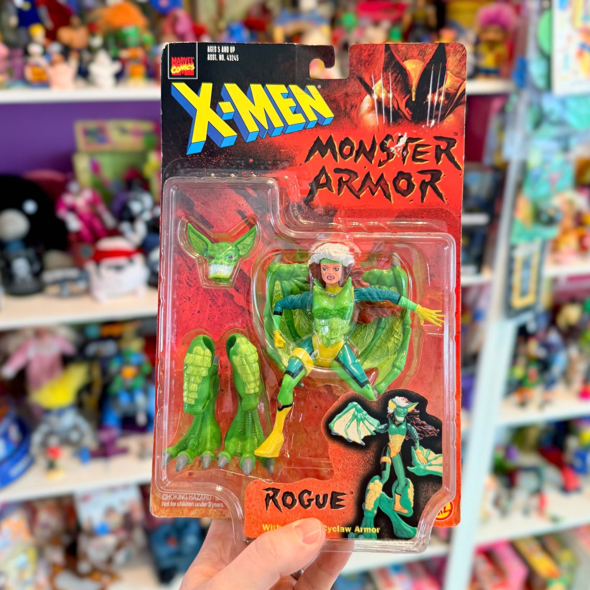 X - Men: Monster Armor - Rogue Action FIgure (Marvel, Toy Biz, 1997) - PopCultGang