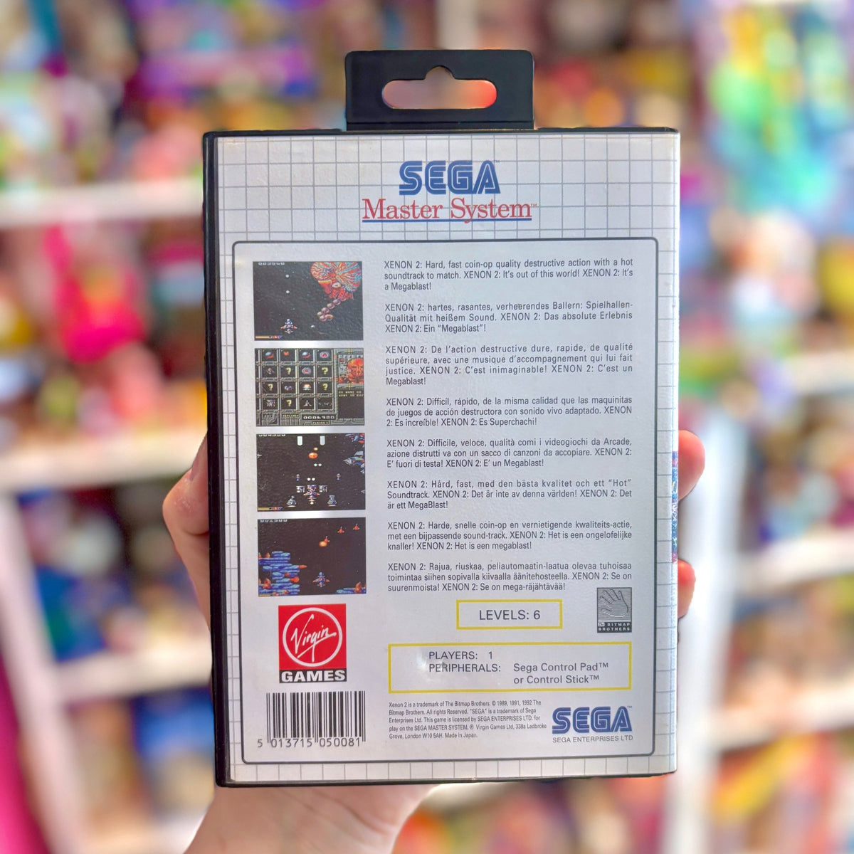 Xenon 2: Mega Blast (Sega Master System) - PopCultGang