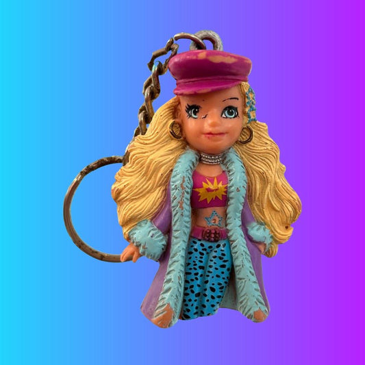 Y2K Girl Keychain (2000s) - PopCultGang