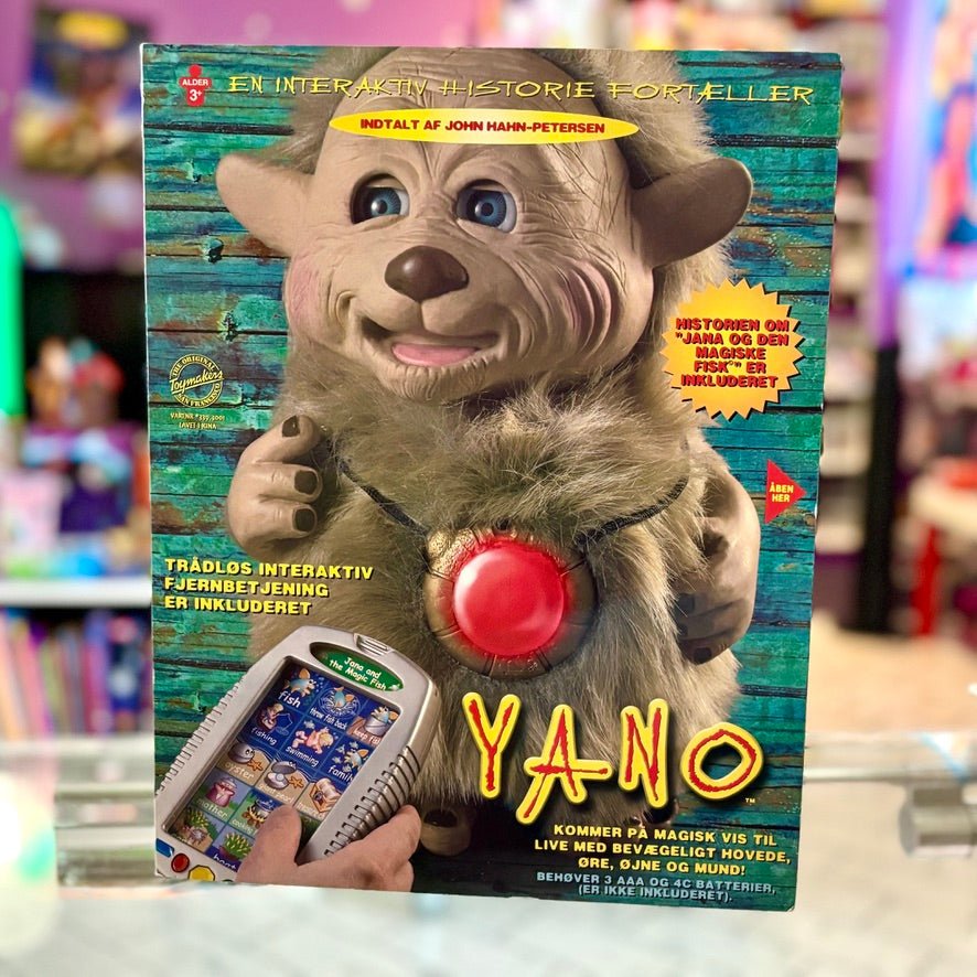 Yano The Storyteller Animatronic Plush (2001) - PopCultGang