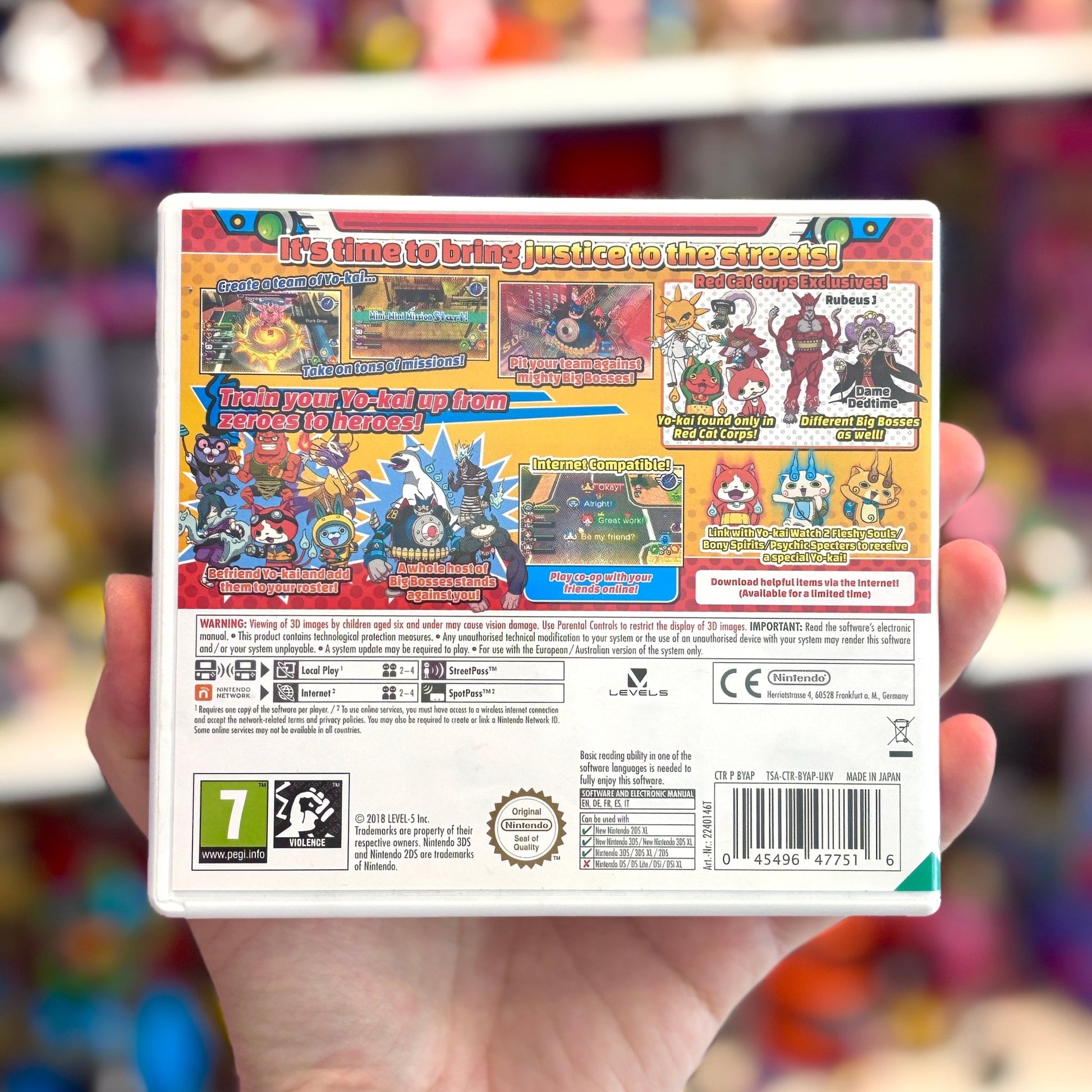 Yo - Kai Watch: Blasters - Red Cat Corps (Nintendo 3DS) - PopCultGang