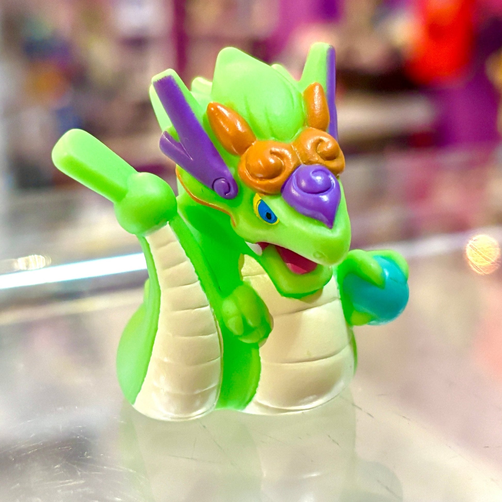 Yo - Kai Watch: Dragon Lord Finger Puppet - Soft Vinyl Figure (2010s) - PopCultGang