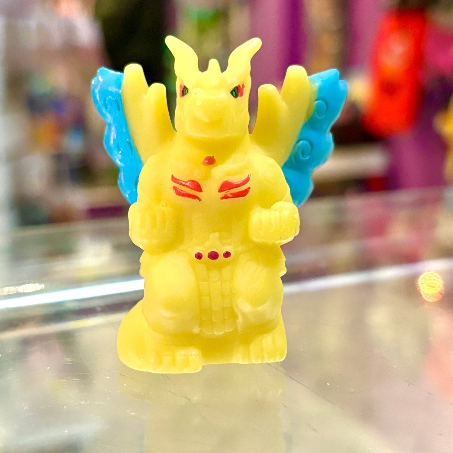 Yo - Kai Watch: El Dorago Finger Puppet - Soft Vinyl Figure (2010s) - PopCultGang