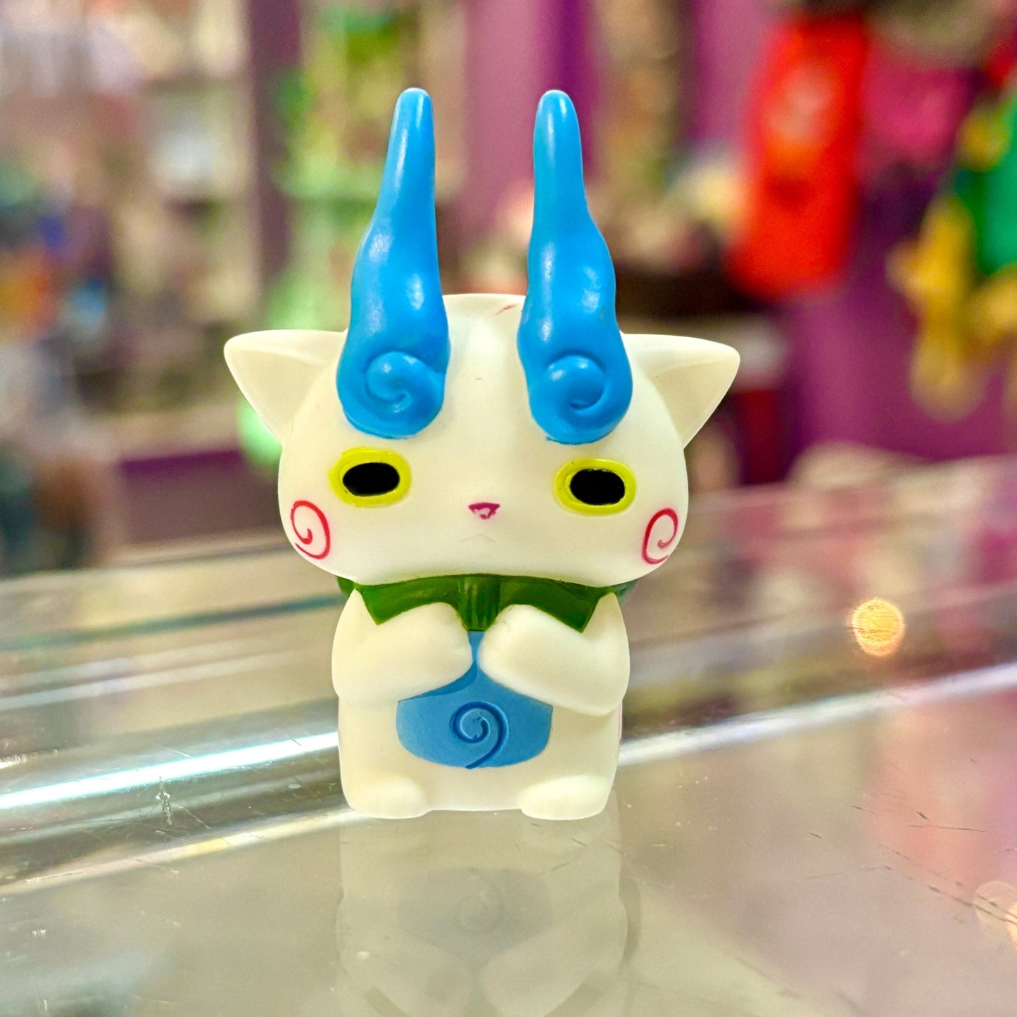 Yo - Kai Watch: Komasan Finger Puppet - Soft Vinyl Figure (2010s) - PopCultGang