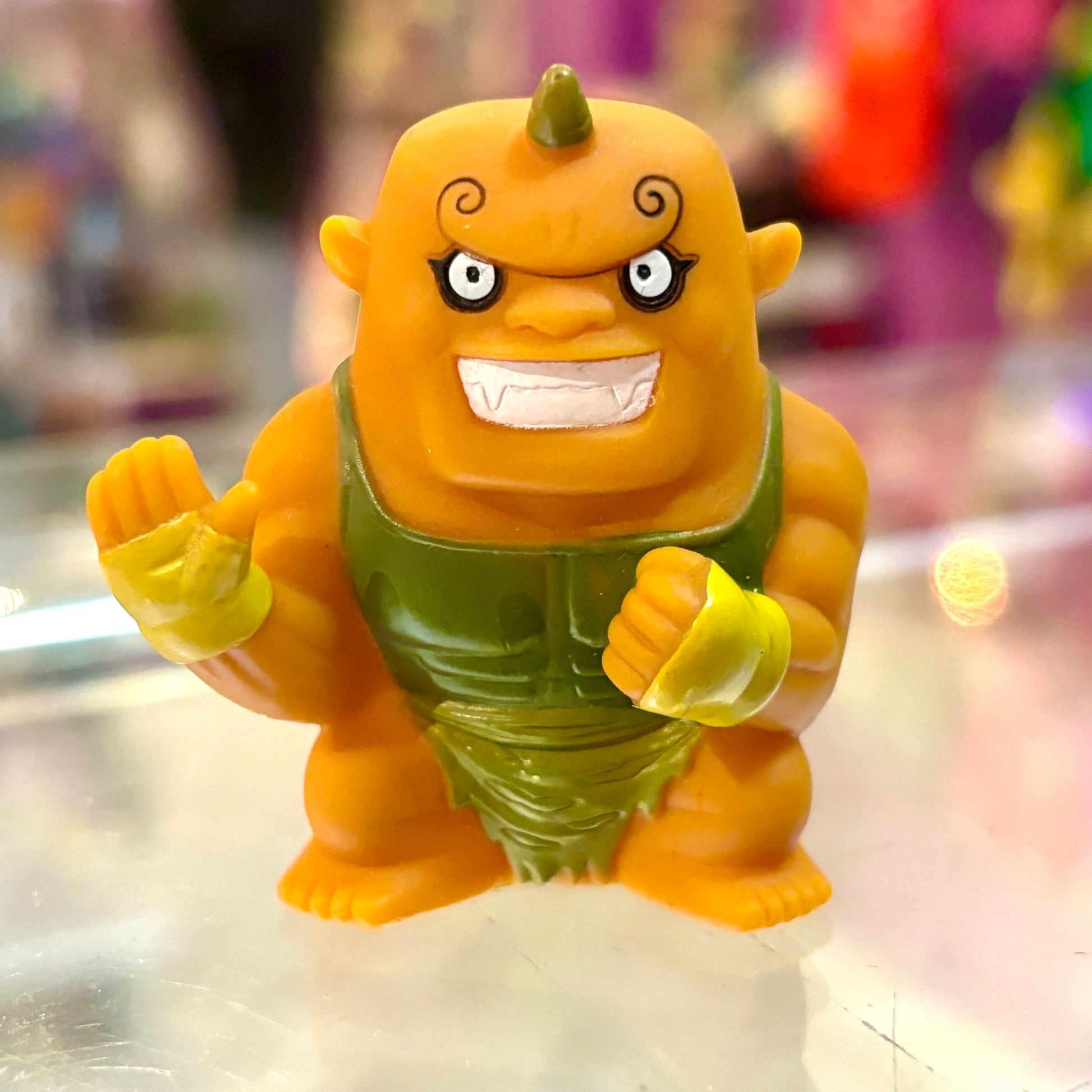 Yo - Kai Watch: Sgt. Burly Finger Puppet - Soft Vinyl Figure (2010s) - PopCultGang