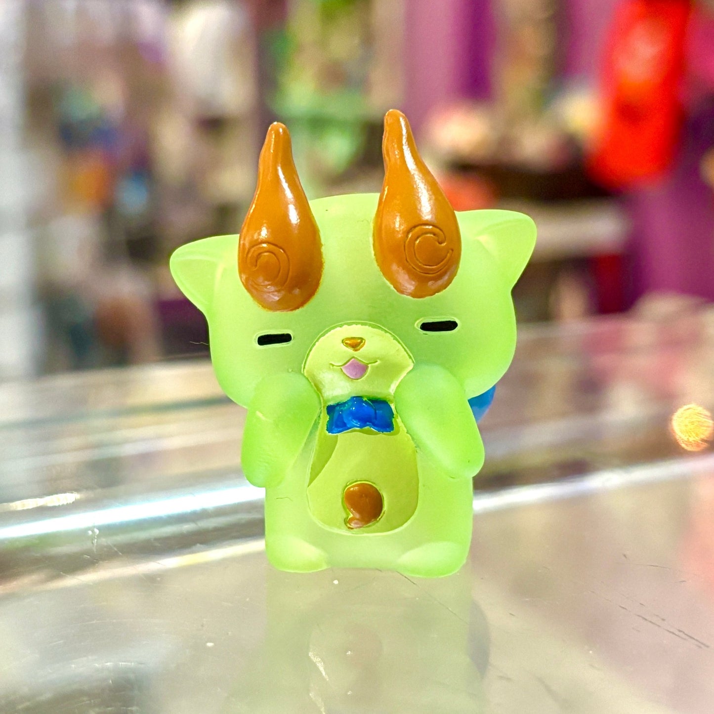 Yo - Kai Watch: Wibblekoma Finger Puppet - Soft Vinyl Figure (2010s) - PopCultGang