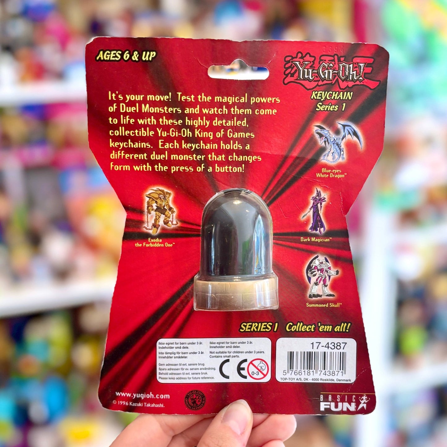 Yu-Gi-Oh: Keychain Series 1 - Summoned Skull (2000s) - PopCultGang