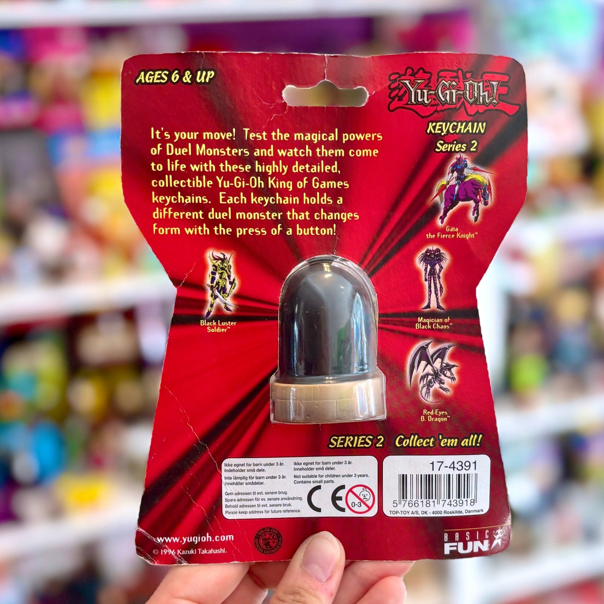 Yu-Gi-Oh: Keychain Series 2 - Black Luster Soldier (2000s) - PopCultGang