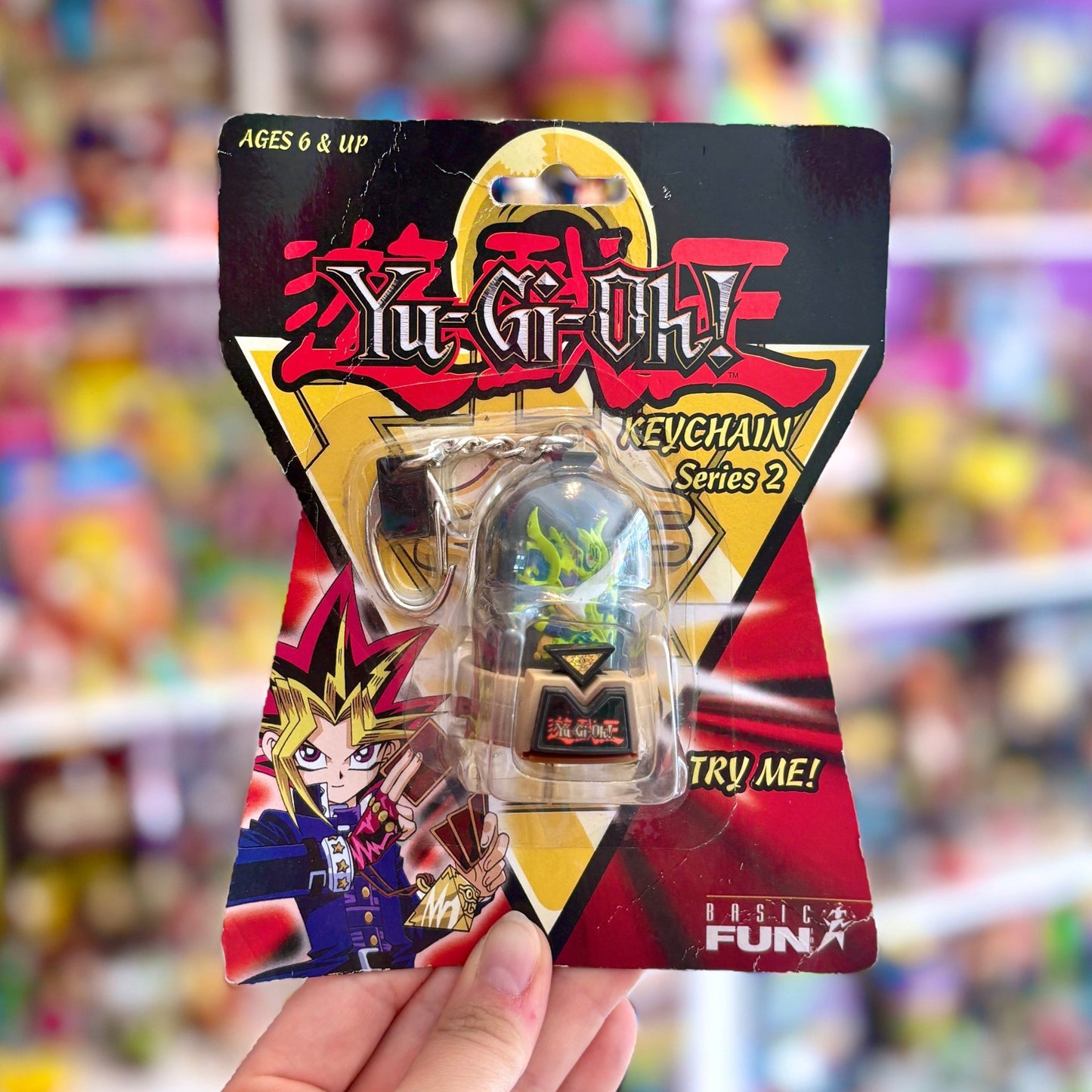 Yu-Gi-Oh: Keychain Series 2 - Black Luster Soldier (2000s) - PopCultGang