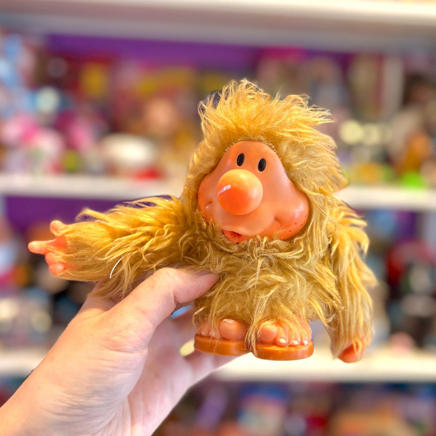 Zazzu N Friends: Thumb Sucking Troll Doll (Applause, 1981) - PopCultGang