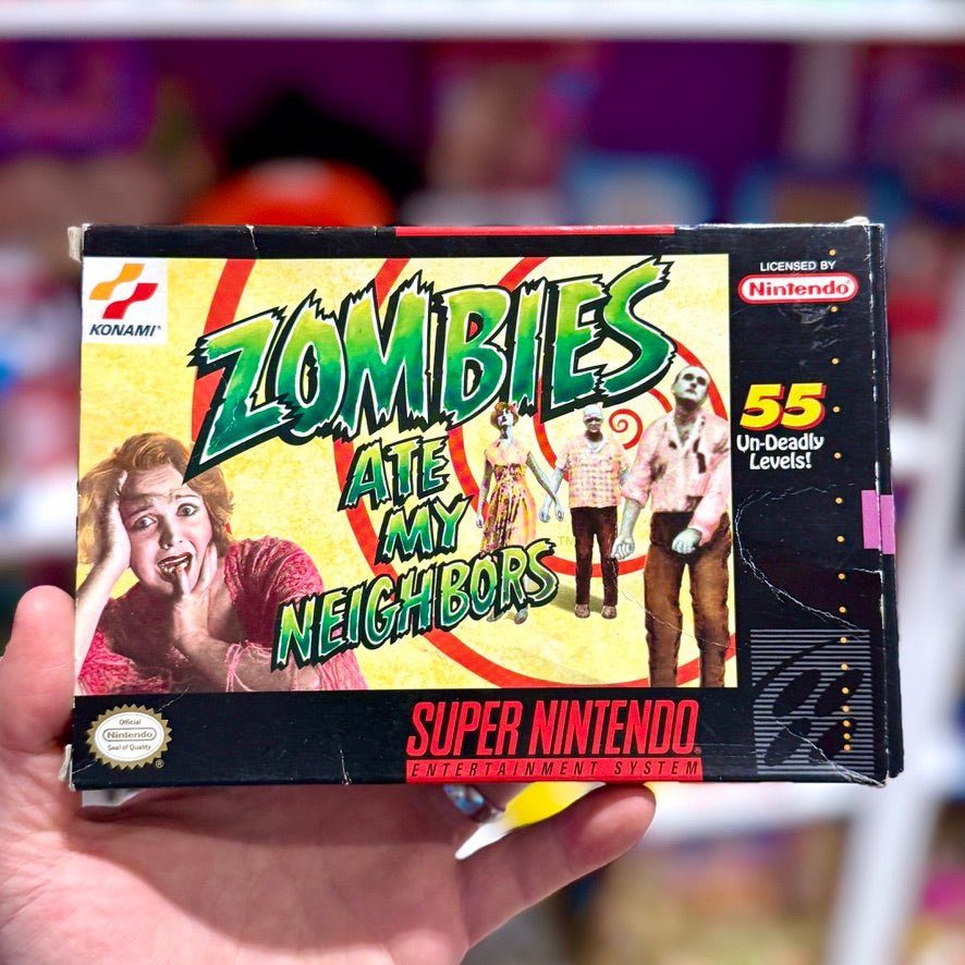 Zombies Ate My Neighbors (CIB, NTSC, SNES) - PopCultGang