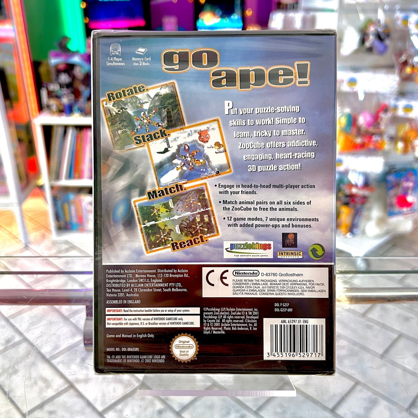 Zoocube (Gamecube, SEALED) - PopCultGang